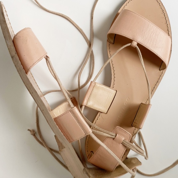 Club Monaco leather sandals size 37 - Picture 3 of 6